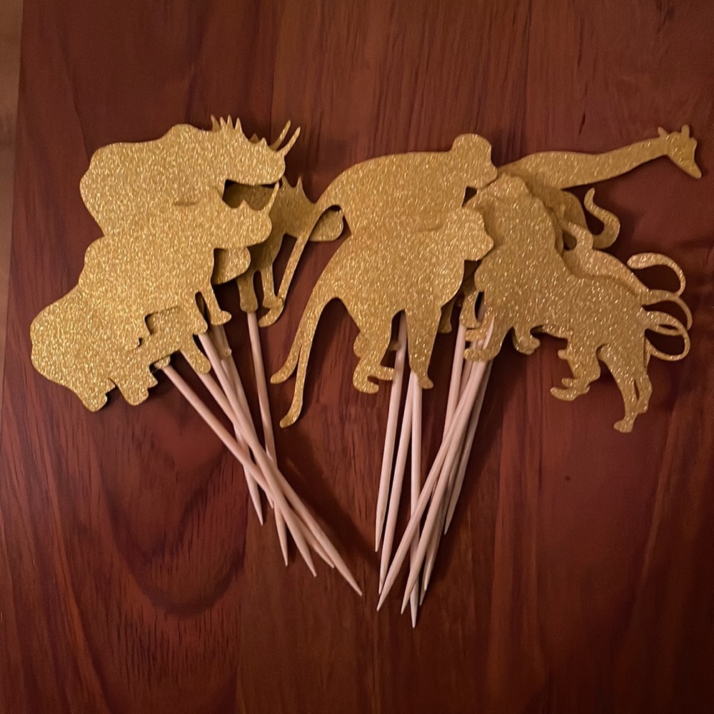 Safari Cupcake Toppers